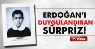 Erdoğan'a siyah önlüklü fotoğrafı hediye edildi