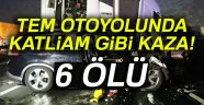 feci kaza: 6 ölü, 3 yaralı