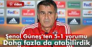 Güneş: 'Daha fazla da atabilirdik'