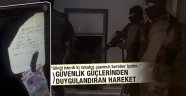 Güvenlik güçlerimizden göz yaşartan davranış