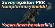 Hakkari'de yoğun hava hareketliliği