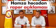 Hamza hocadan rapor açıklaması