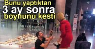 havalimanında sürpriz evlenme teklifi yapmıştı