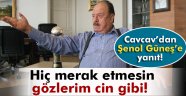 İlhan Cavcav'dan Şenol Güneş'e yanıt