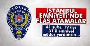 İstanbul Emniyeti'nde yeni atama ve terfiler açıklandı