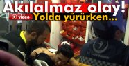 İstanbul'da akılalmaz olay! Yolda yürürken...