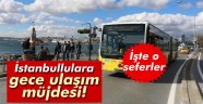 İstanbullular bu habere sevinecek