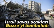 İTRAİL GAZZEYİ BOMBALADI