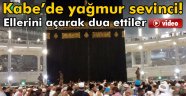 Kabe'de yağmur sevinci