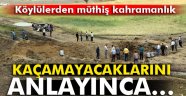 Kaçamayacaklarını anlayınca patlattılar