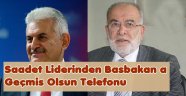 Karamollaoğlu'ndan Yıldırım'a geçmiş olsun telefonu