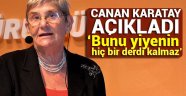 Karatay açıkladı: 'Bunu yiyenin hiçbirşeyi