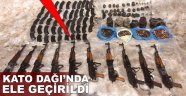 Kato Dağı'ndaki mağaralarda ele geçirildi