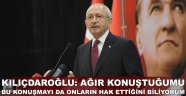 Kılıçdaroğlu, CHP İl Başkanları Toplantısı'nda konuştu