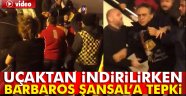 KKTC'den sınır dışı edilen Barbaros Şansal'a havalimanında sert tepki...