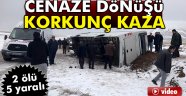 korkunç kaza: 2 ölü, 5 yaralı| Sivas Haberleri