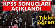 KPSS önlisans sonuçları bugün açıklandı