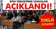 KPSS yerleştirme sonuçları açıklandı!