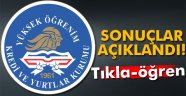 Kredi ve burs sonuçları açıklandı