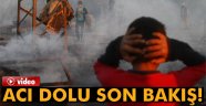 Kül olan eşyalarına son bakış