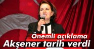 Meral Akşener tarih verdi