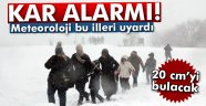 Meteoroloji uyardı! Kar geliyor...