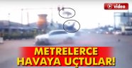 Metrelerce havaya uçtular