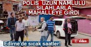 Mezarlıkta silah sesleri yükseldi, ortalık karıştı