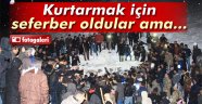 Minibüs çığ altında kaldı: 1 ölü