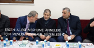 Muhtar Ali Erzen Merhum Valideleri İçin Mevlidi Şerif Programı Düzenledi