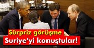 Obama, Putin ile görüştü