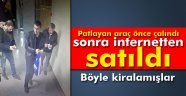 önce çalındı sonra internetten satıldı