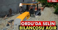 Ordu'da selin bilançosu ağır