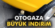 Otogaza büyük indirim geldi!