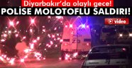 Polise molotoflu saldırı