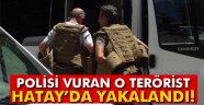 polisi vuran IŞİD'li Hatay'da yakalandı