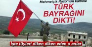 Raco'ya Türk bayrağı dikildi