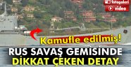 Rus savaş gemisi yine