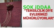 ŞOK İDDAA EVLERİNİ TEMSİLCİLİK DİYEREK MÜHÜRLEDİLER