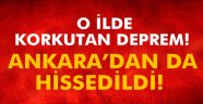 Son Dakika Kırşehir'de deprem!