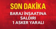 Son Dakika,,,Pkk Saldırdı 1 Asker Yaralı