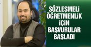 Sözleşmeli öğretmenlik için başvurular başladı