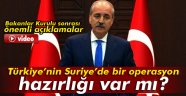 Suriye'de bir operasyon hazırlığı var mı?