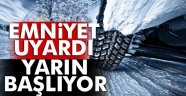 Sürücüler dikkat! Emniyet uyardı