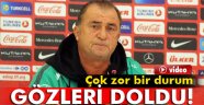 Terim o soruya gözleri dolarak cevap verdi