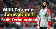 Terim'den Volkan Demirel açıklaması