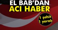 Tsk Duyurdu Elbap dan Acı Haber 1 Şehit 1 Yaralı