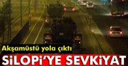 Üçüncü askeri konvoy Silopi'ye sevk edildi