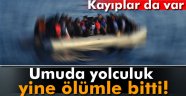 Umuda yolculuk ölümle bitti! 1 ölü, 5 kayıp