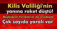 Valiliği'n yanına roket düştü